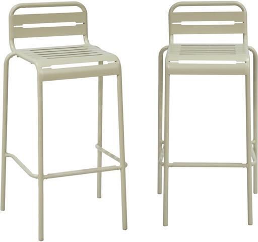 Sweeek Stalen tuinstoel (set van 2)