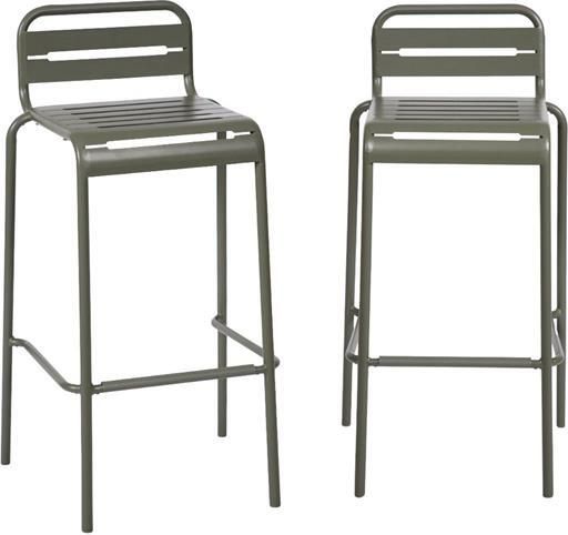 Sweeek Stalen tuinstoel (set van 2)