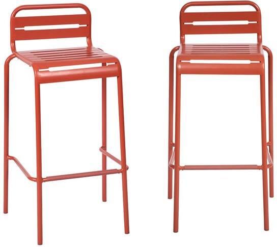 Sweeek Stalen tuinstoel (set van 2)