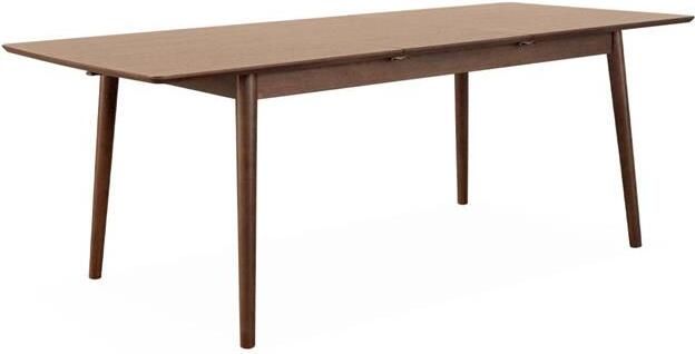 Sweeek Uitschuifbare eettafel van eikenfineer 6 tot 8 zitplaatsen