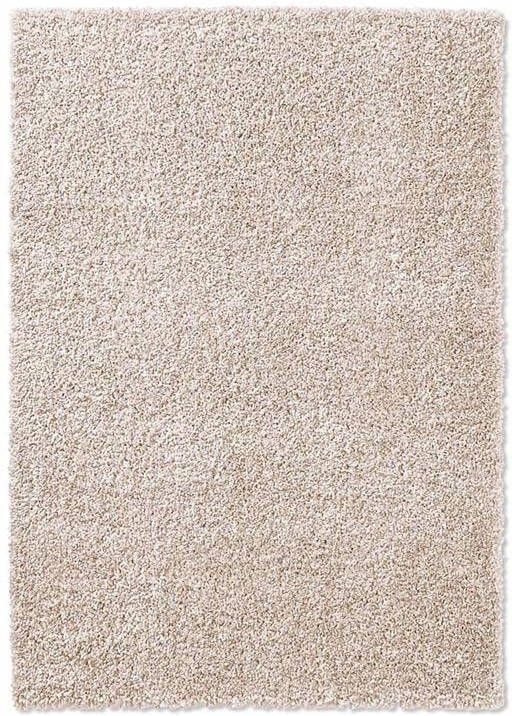 Tapeso Hoogpolig vloerkleed effen Classic crème 240x340 cm - Foto 2