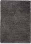 Tapeso Hoogpolig vloerkleed shaggy Grand effen donkergrijs 280x380 cm - Thumbnail 2