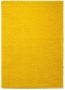 Tapeso Hoogpolig vloerkleed shaggy Trend effen geel 100x200 cm - Thumbnail 2