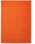 Tapeso Hoogpolig vloerkleed shaggy Trend effen oranje 160x230 cm - Thumbnail 2