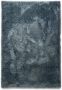 Tapeso Hoogpolig vloerkleed velours Posh blauw 200x300 cm - Thumbnail 1