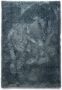 Tapeso Hoogpolig vloerkleed velours Posh blauw 300x400 cm - Thumbnail 1
