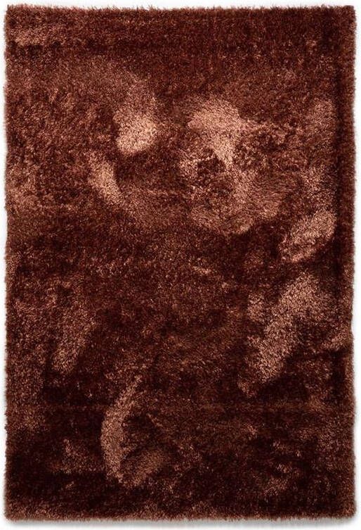 Tapeso Hoogpolig vloerkleed velours Posh koper 300x400 cm - Foto 2