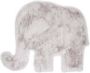 Tapeso Kindervloerkleed Olifant Fluffy lichtgrijs 80x100 cm - Thumbnail 1