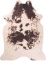 Tapeso Koeienhuid vloerkleed Happy Spotted Cow bruin wit 105x150 cm - Thumbnail 2