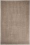 Tapeso Laagpolig vloerkleed Fine beige 120x170 cm - Thumbnail 1
