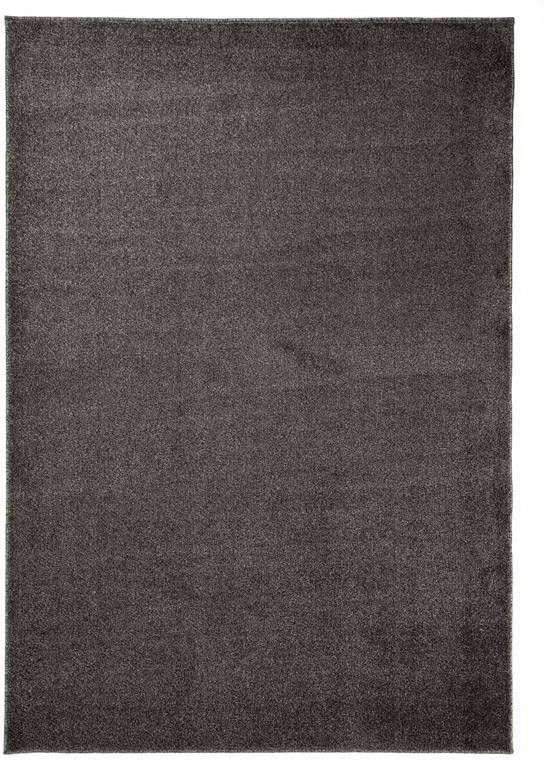 Tapeso Laagpolig vloerkleed Fine grijs 100x200 cm