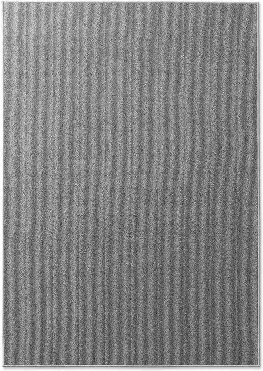 Tapeso Laagpolig vloerkleed Fleur grijs 120x170 cm Grijs