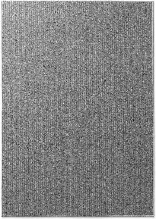 Tapeso Laagpolig vloerkleed Fleur grijs 240x340 cm
