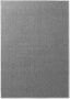 Tapeso Laagpolig vloerkleed Fleur grijs 240x340 cm - Thumbnail 1