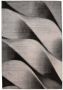 Tapeso Modern Vloerkleed Parma 9240 zwart grijs 80x150 cm - Thumbnail 2