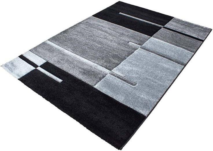 Adana Carpets Modern vloerkleed Tetris Grijs 1310 200x290cm