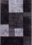 Flycarpets vloerkleed modern Hawaii patchwork zwart 120x170 cm - Thumbnail 2