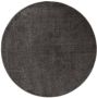 Tapeso Rond vloerkleed Fine grijs 120 cm rond - Thumbnail 1