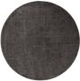 Tapeso Rond vloerkleed Fine grijs 300 cm rond - Thumbnail 1