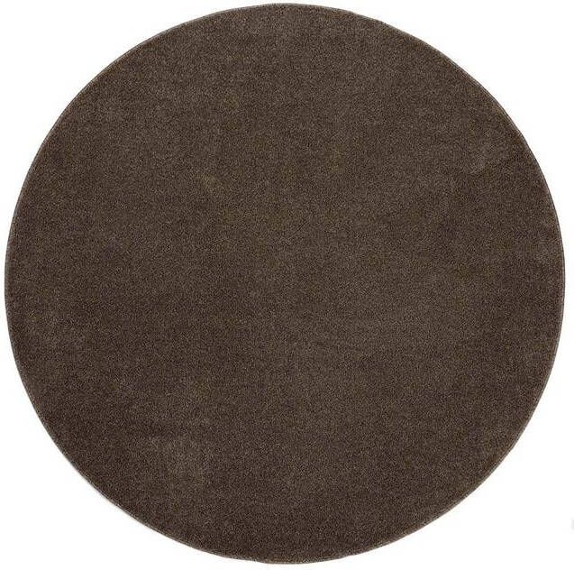 Tapeso Rond vloerkleed Fine mokka 240 cm rond - Foto 2