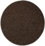 Tapeso Rond vloerkleed Lush bruin 120 cm rond - Thumbnail 2