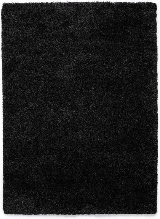 Tapeso Hoogpolig vloerkleed shaggy Grand effen antraciet 280x380 cm - Foto 2