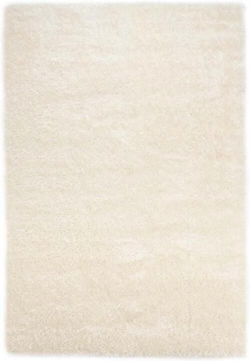 Tapeso Hoogpolig vloerkleed velvet Posh wit 160x230 cm - Foto 2