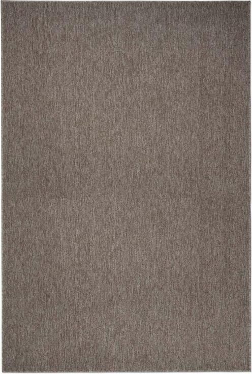 Tapeso Laagpolig vloerkleed Lush taupe lichtgrijs 100x300 cm - Foto 2