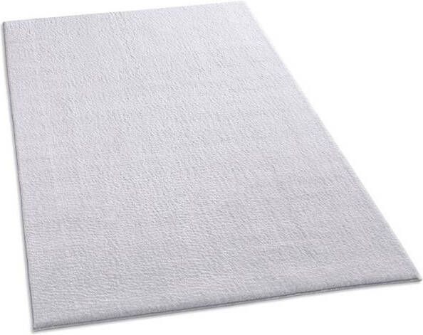 Tapeso Zacht vloerkleed Loft grijs wasbaar 30°C 80x150 cm - Foto 2