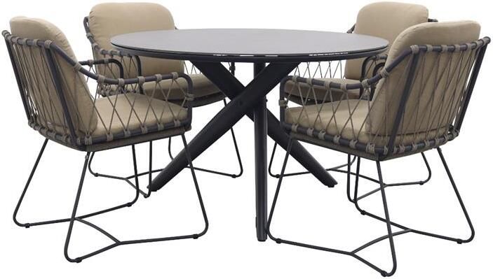 Taste by 4 Seasons Outdoor Taste Prego|Dublin tuinset 120 cm. 5-delig