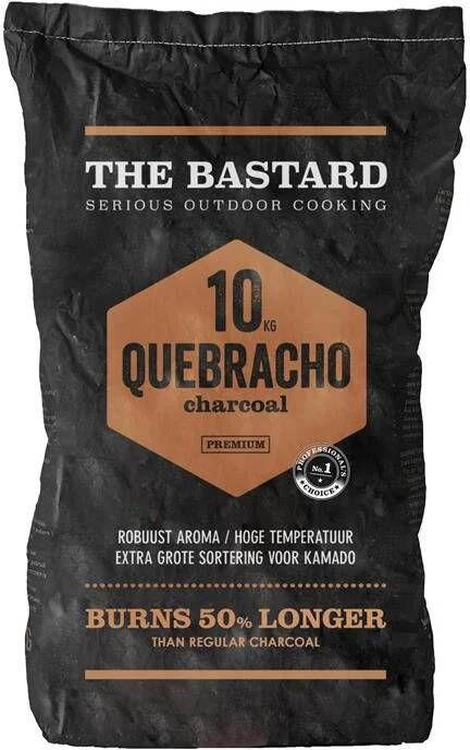 The Bastard Quebracho Houtskool 10 kg