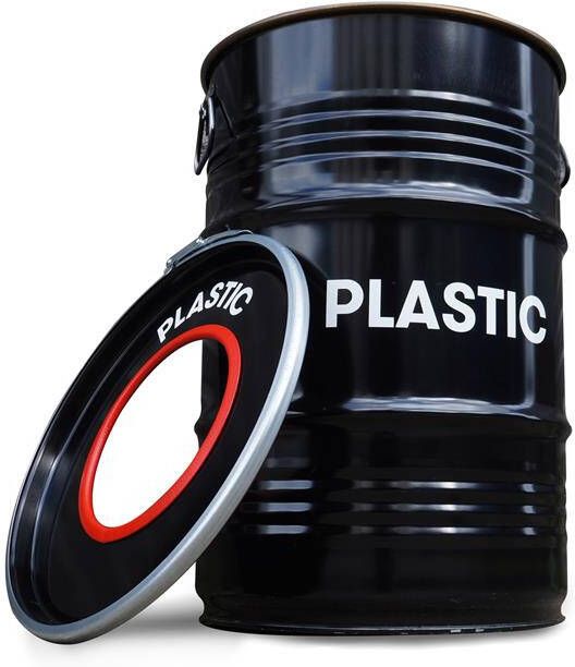 The Binbin Hole Plastic industriële prullenbak afvalscheiding 60 Liter