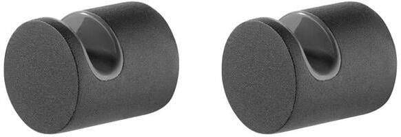 Tiger Bold Handdoekhaak Klein Zwart (2 stuks)