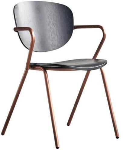 Tikamoon Ada Eiken en metalen stoel