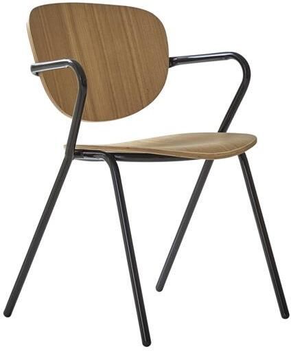 Tikamoon Ada Stoel van essenhout en metaal