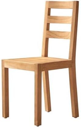 Tikamoon Alto Massief teakhouten stoel