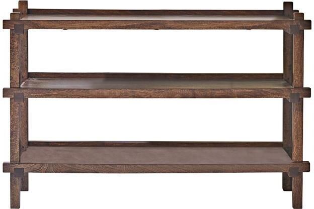 Tikamoon Arko Massief mangohouten bijzettafel