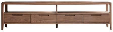 Tikamoon Arto Tv-meubel van massief notenhout 180 cm