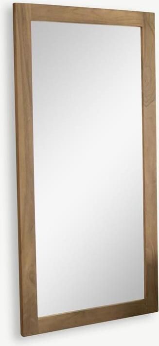 Tikamoon Bahya Teakhouten spiegel 100x50 cm