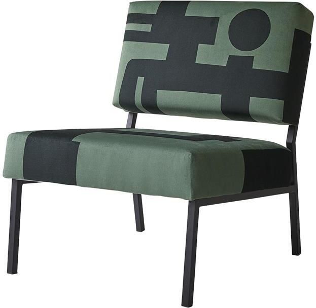 Tikamoon Barbican Groene Franse fauteuil