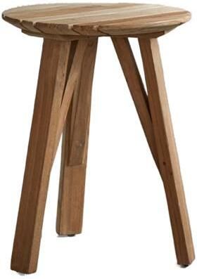 Tikamoon Bijzettafeltje van gerecycled teakhout Katrine