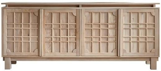 Tikamoon Bodi Massief eikenhouten buffet 220 cm