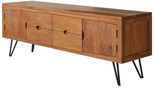 Tikamoon Bonnie Tv-meubel van massief acaciahout 180 cm