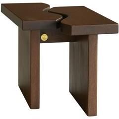 Tikamoon Eikenhouten bijzettafel