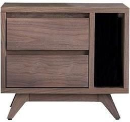 Tikamoon Esmée Nachtkastje van massief notenhout