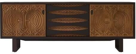 Tikamoon Frida Massief mahoniehouten dressoir 205 cm