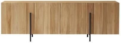 Tikamoon Honorine Massief teakhouten laag buffet 165 cm