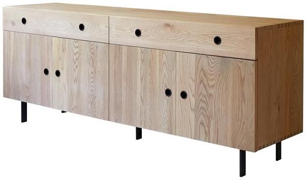 Tikamoon Jeanne Massief eikenhouten buffet 185 cm