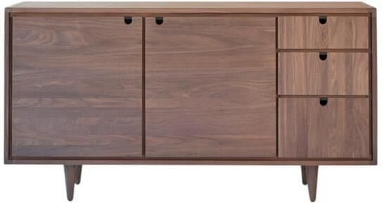 Tikamoon Jonàk Massief notenhouten dressoir 145 cm