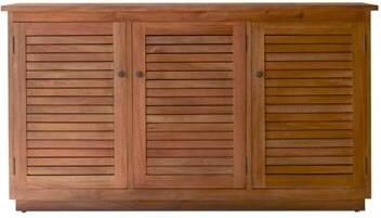 Tikamoon Loggia Massief mahoniehouten badmeubel 130 cm